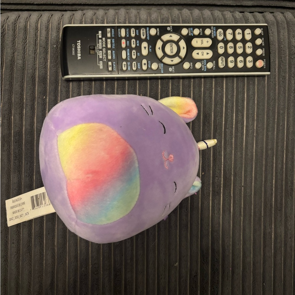 Squishmallows Purple Unicorn Stuffed Animal